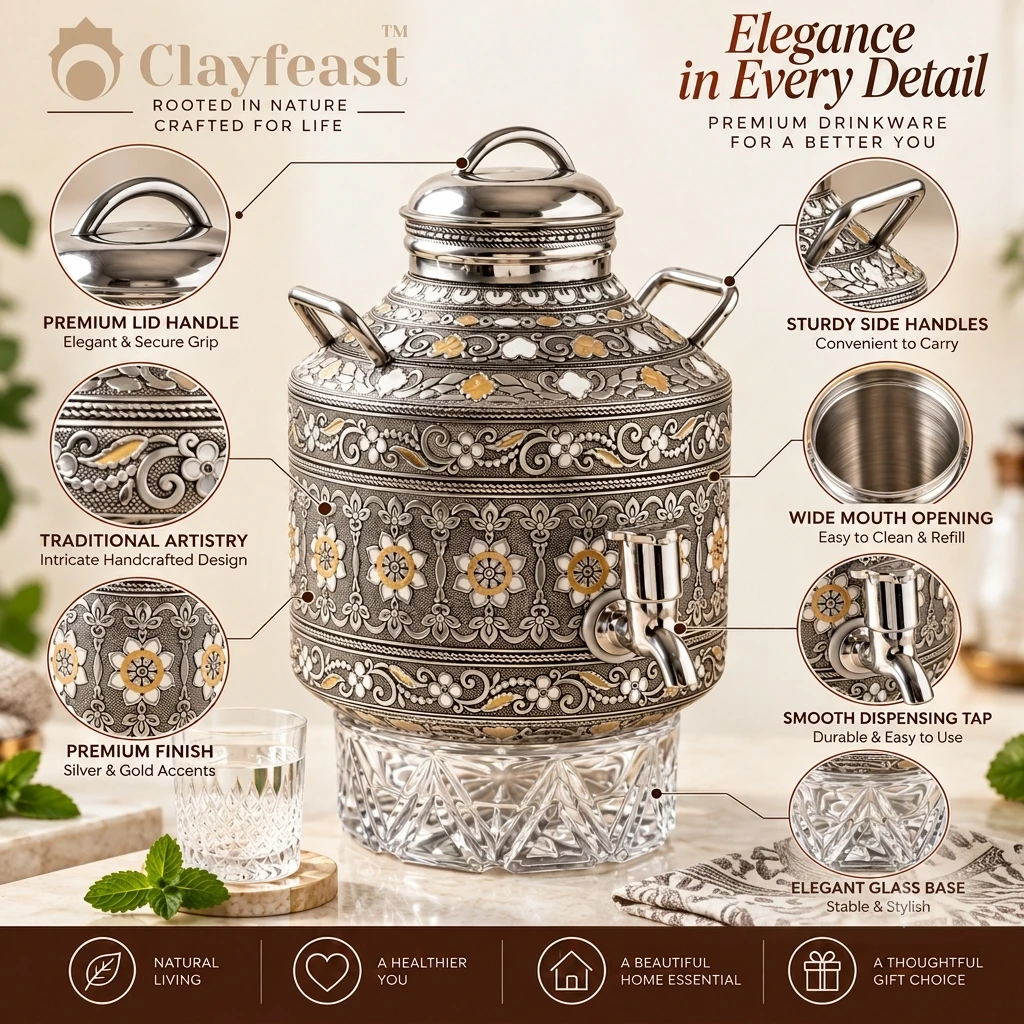 AROHINI traditional luxury water dispenser with dispensing tap